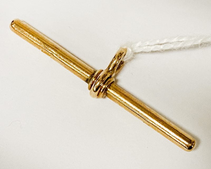 18CT GOLD FOB BAR - Southgate Auction Rooms