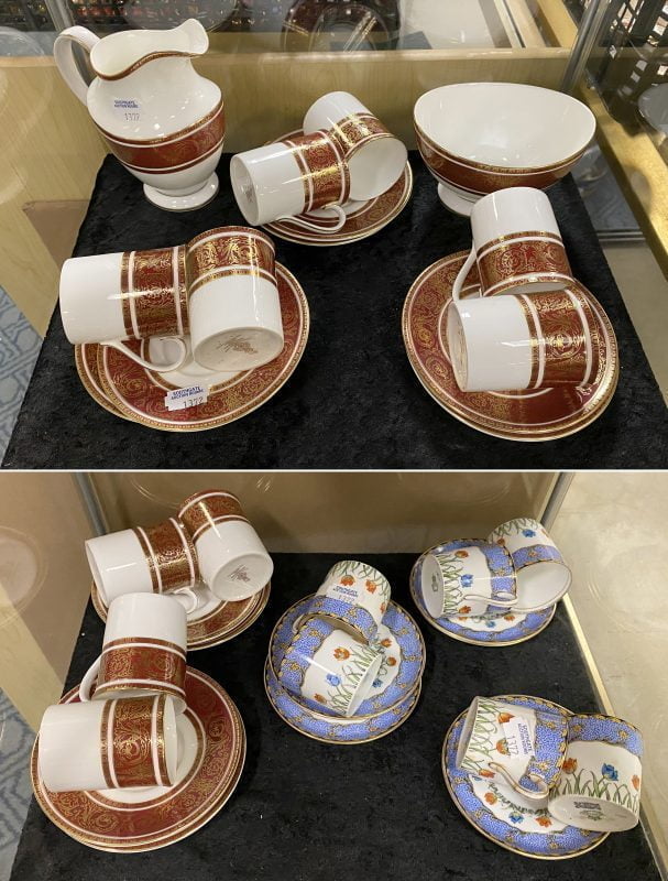 AYNSLEY & DOULTON COFFEE SETS Southgate Auction Rooms