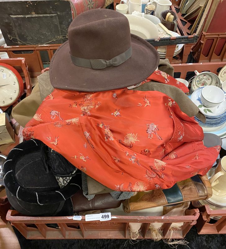 COLLECTION OF VINTAGE CLOTHING & BAGS Southgate Auction Rooms