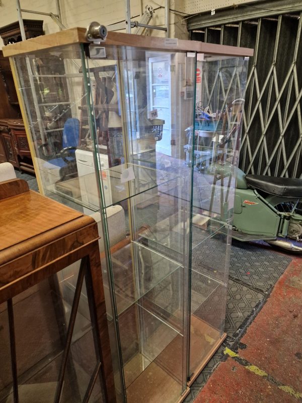 2 TALL SLIM DISPLAY Southgate Auction Rooms