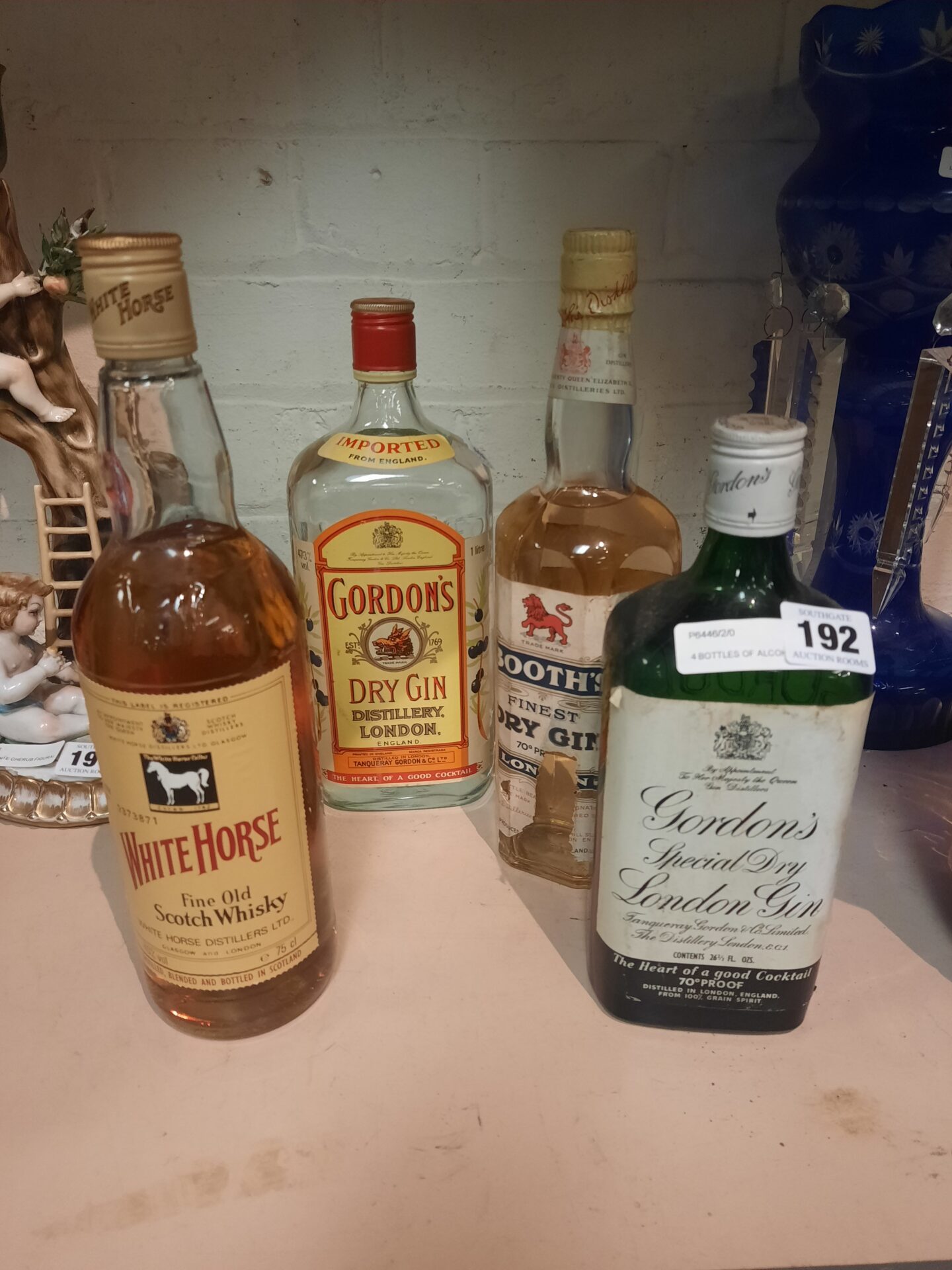 4 BOTTLES OF ALCOHOL Southgate Auction Rooms