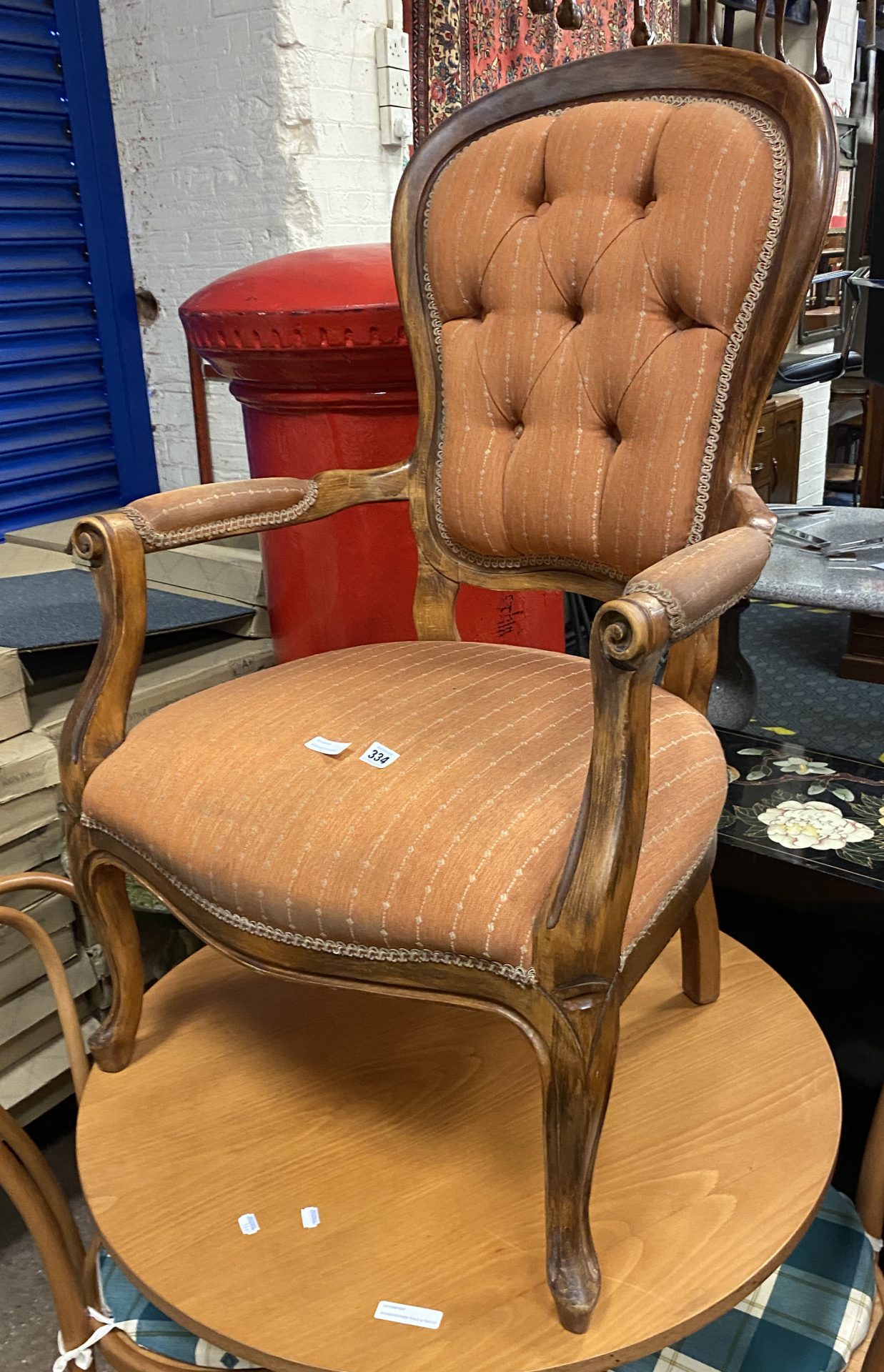 QUEEN ANNE STYLE CHAIR - Southgate Auction Rooms