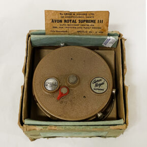 avon royal fishing reels 2 x Classic Vintage Grice And Young Supreme And Speedia Cen Vintage Carp Tackle An Avon Royal Supreme fishing