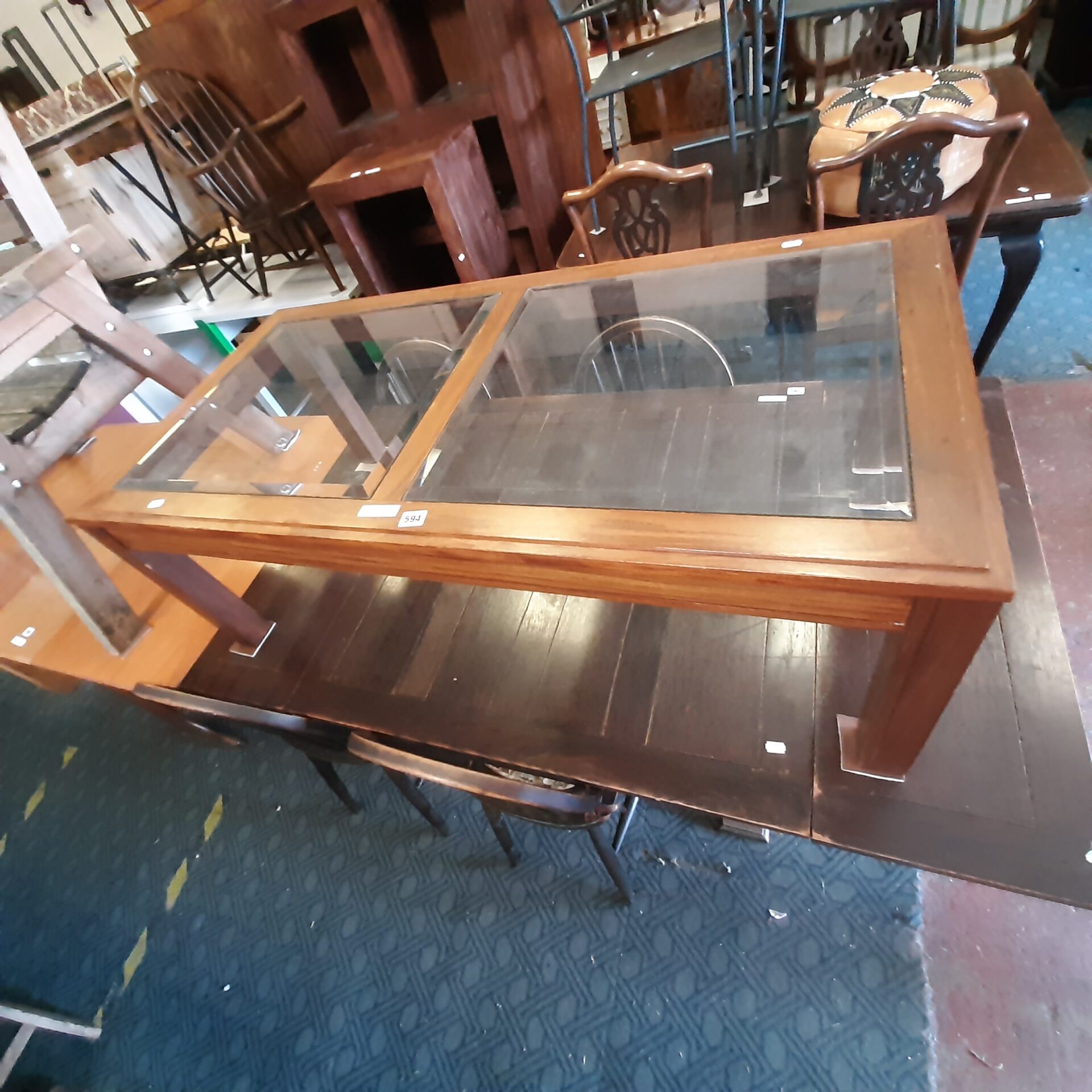 G PLAN GLASS COFFEE TABLE - Southgate Auction Rooms